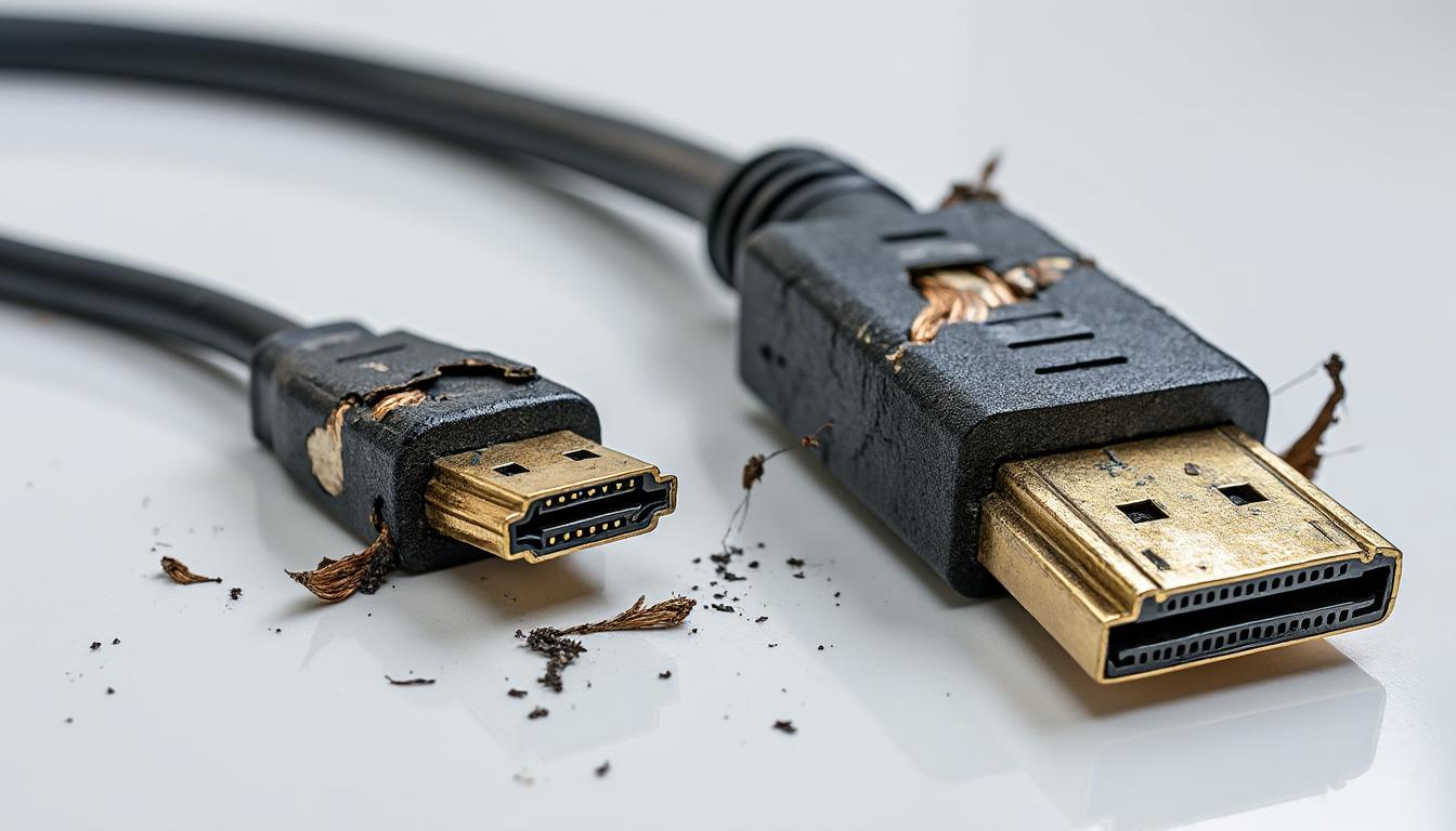 découvrez les risques et les problèmes potentiels pour vos appareils électroniques lorsque vous utilisez un câble hdmi cassé. protégez votre matériel et évitez les dysfonctionnements en comprenant les conséquences de ce geste.